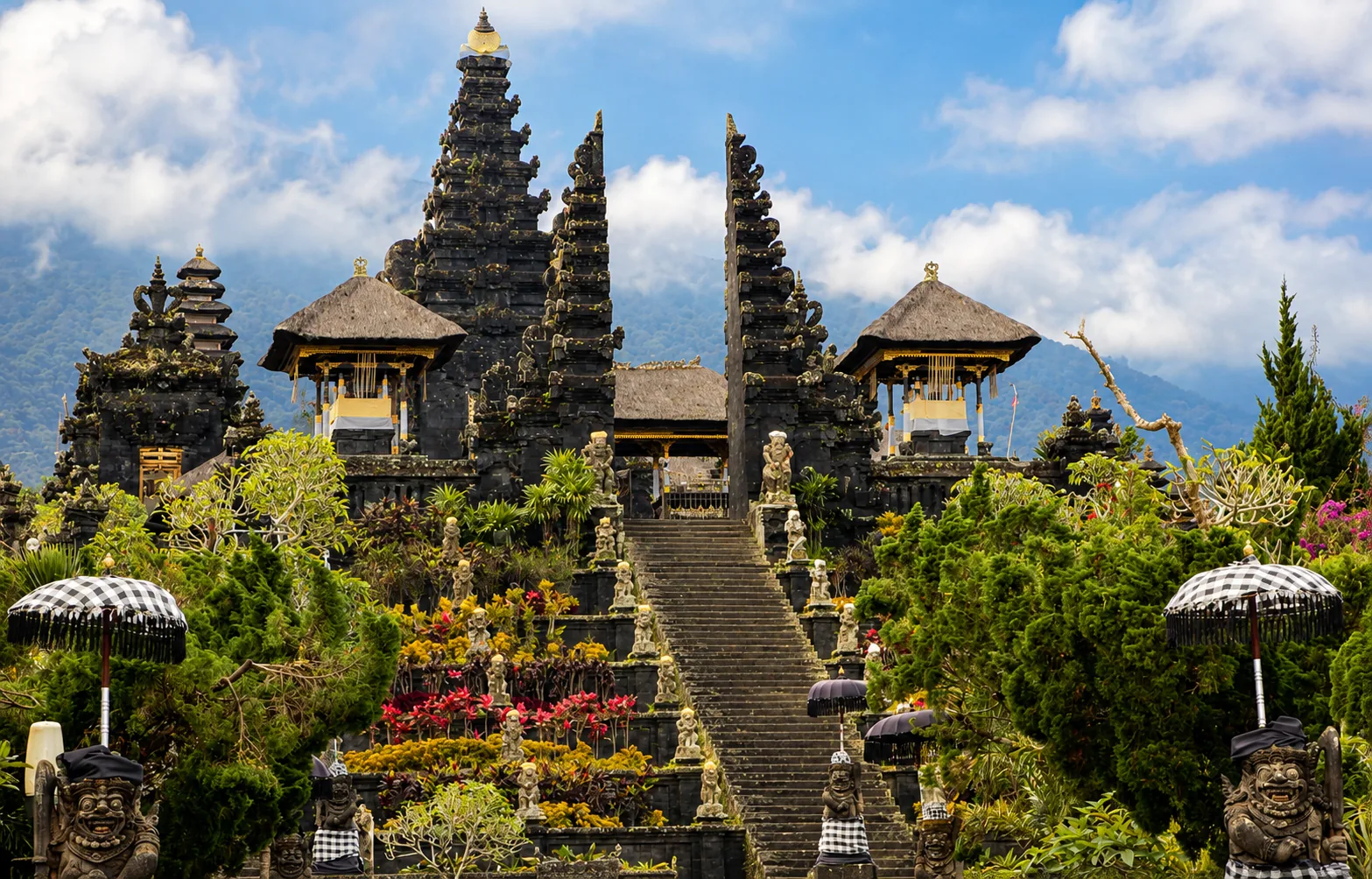 Ostbali Tagestour mit Tempeln und Reisterrassen