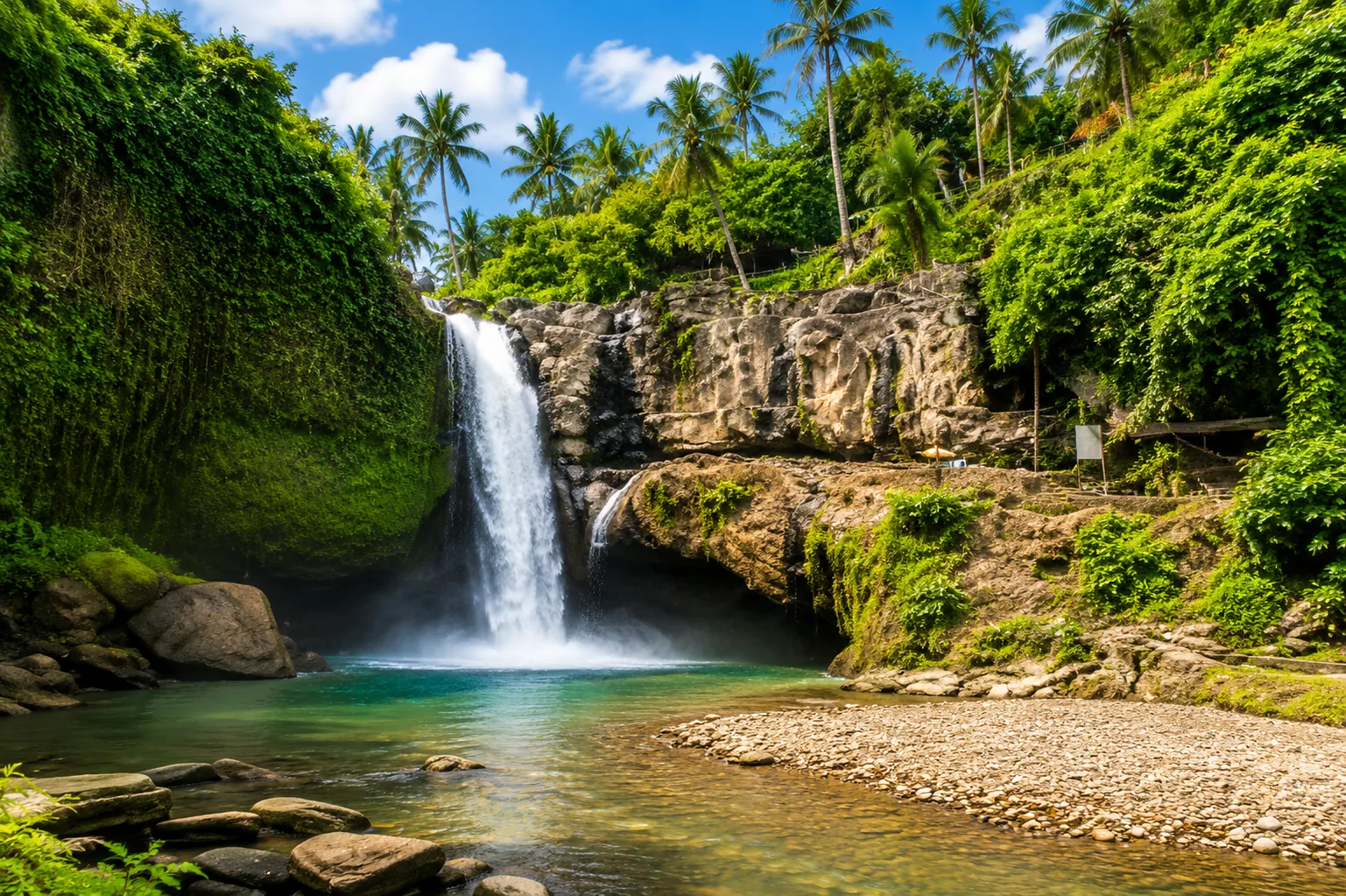 Tegenungan Waterfall near Ubud