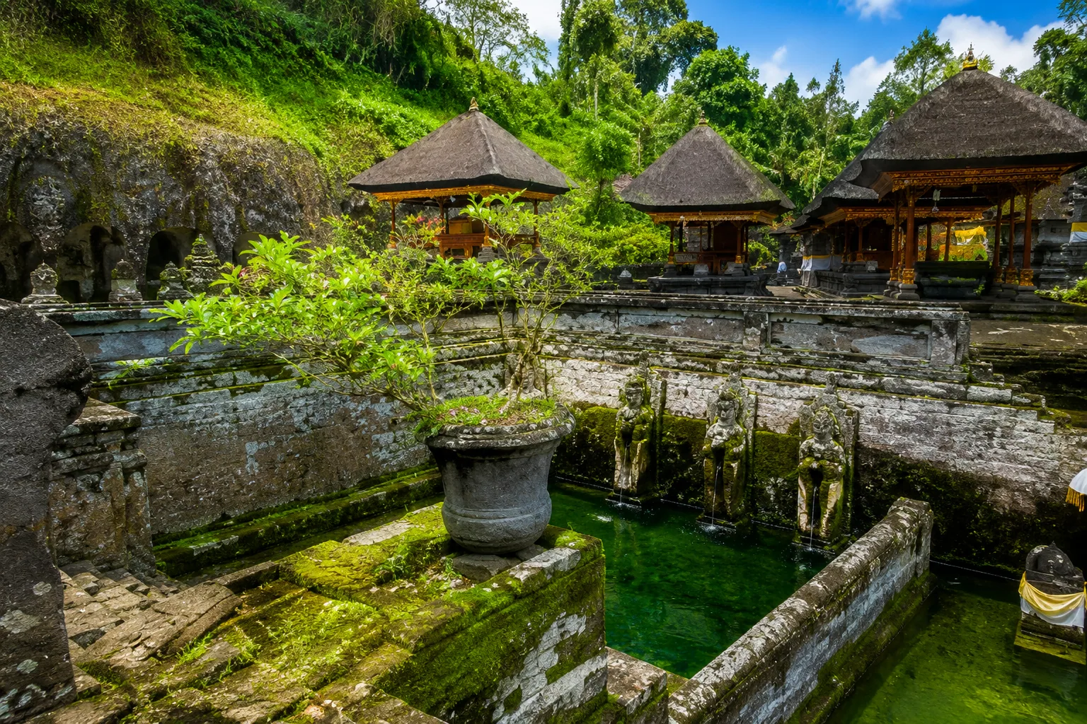 Circuit à Bali d'est en ouest