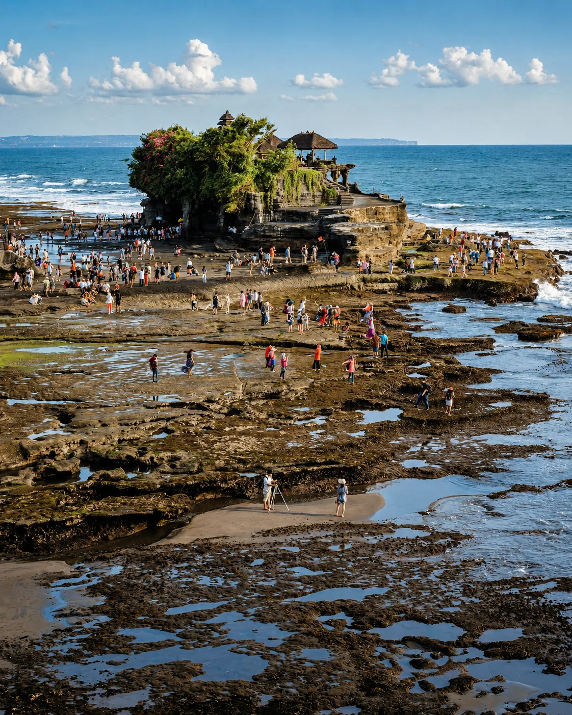 Sonnenuntergang am Tanah Lot Tempel